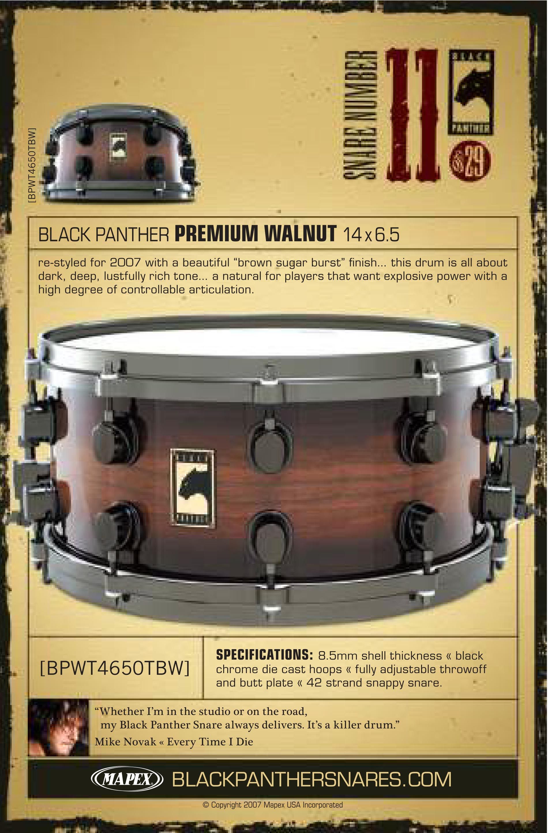 2007 Premium Walnut Advert